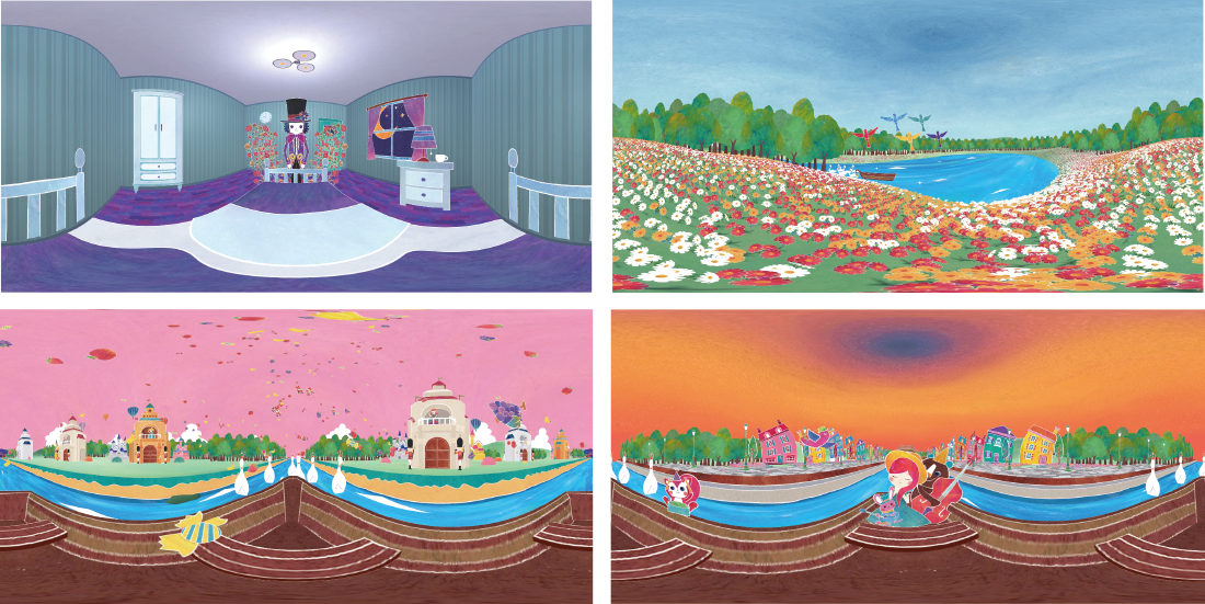 VR絵本アニメーション「眠りの精オーレ」