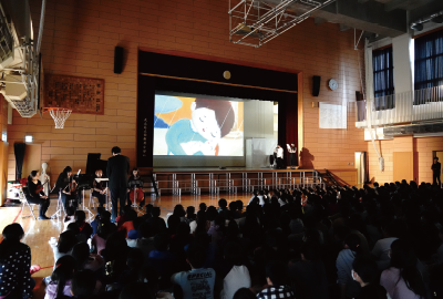 ライブ絵本 いじめ、道徳教育について